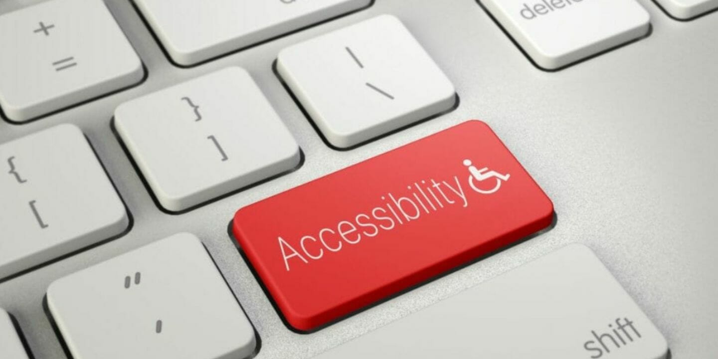 Accessibility Keyboard Button