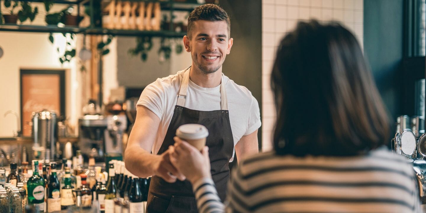 friendly barista