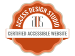 Access Design Studio Certified Accessible Website Badge